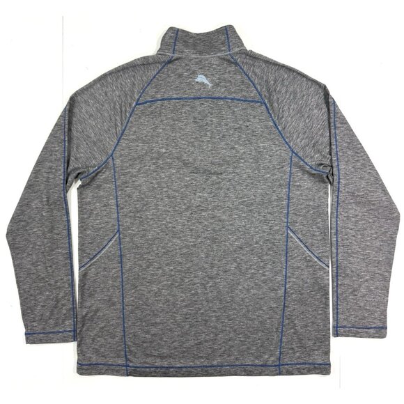 Tommy Bahama Mens 1/4 Zip Pullover Dallas Cowboys Football NFL Size Medium Gray - Picture 4 of 14